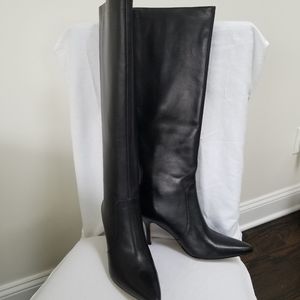 KORS Michael Kors Black Leather Boots